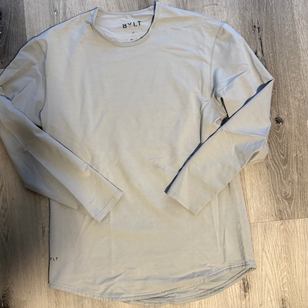 BYLT Long Sleeve Drop Cut